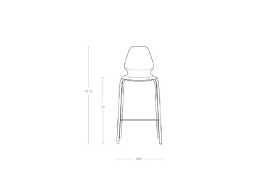 Dimensoes do produto banqueta ce